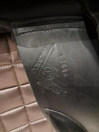 Image 8 of Leather 17.5" gp brown saddle