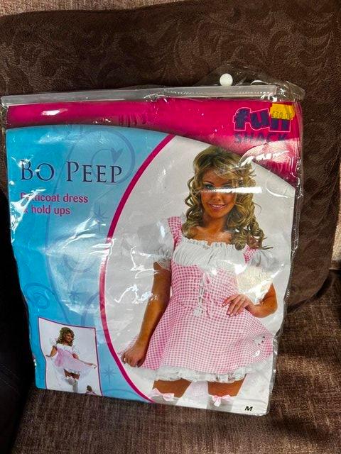 Preview of the first image of Ladies Bo Peep fancy dress never worn size M.