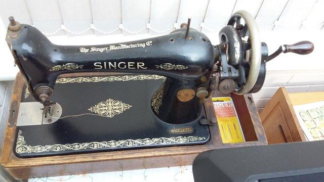 Preview of the first image of Singer sewing machine manualnot electric.