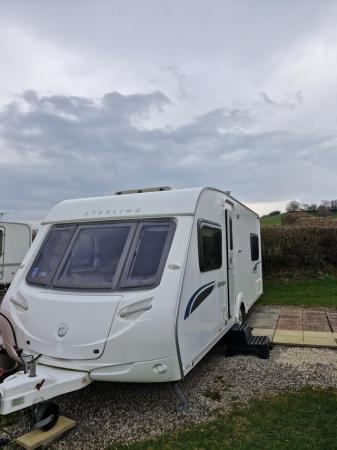 Image 1 of Sterling Europa 495  caravan fixed bed