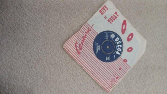 Image 1 of Telstar by the Tornados 7" Single from 1962 45-F 11494