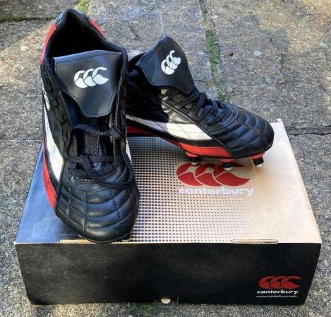 Image 1 of BNIB CANTERBURY RAMPAGE SI NEW RUGBY BOOTS SIZE 9 FOOTBALL