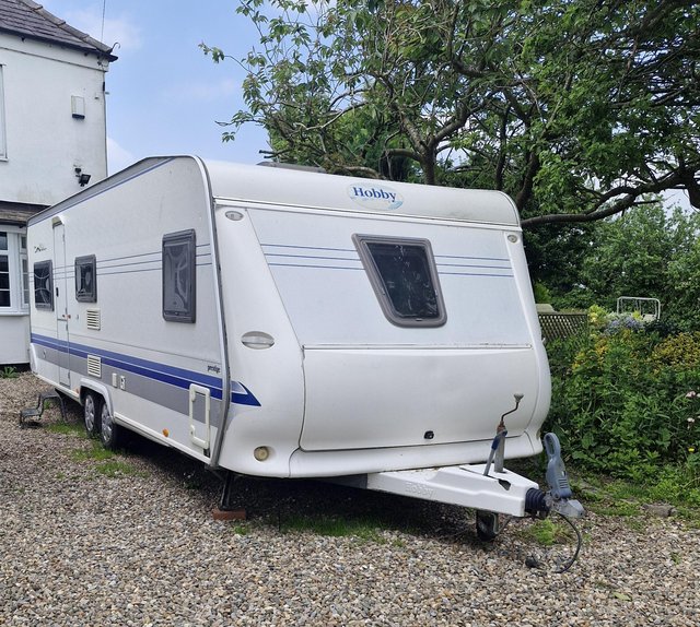 Preview of the first image of Hobby Prestige Touring Caravan.