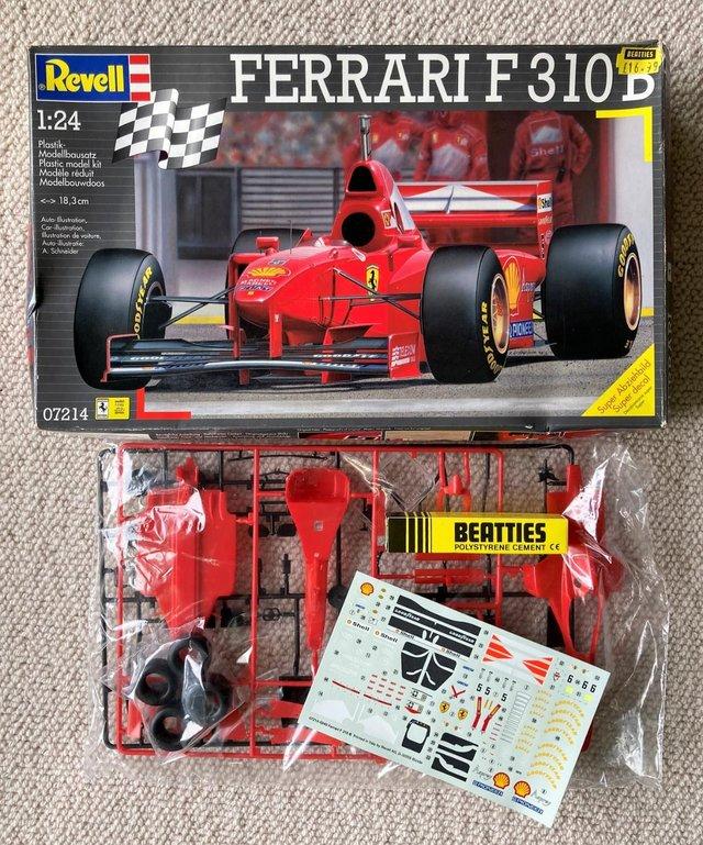 Preview of the first image of RARE REVELL 07214 1/24 FERRARI F310B F1 RACE CAR FORMULA ONE.