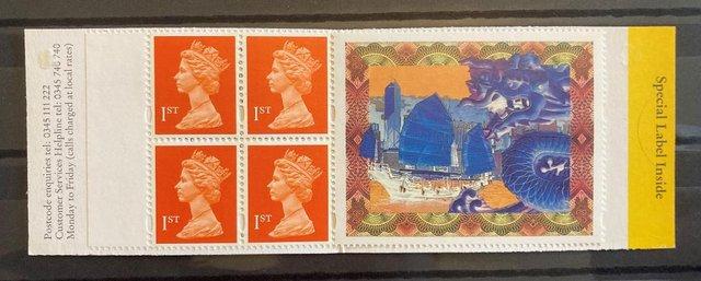Image 1 of Rare 1997 stamp booklet commemorating Stampex in Hong Kong