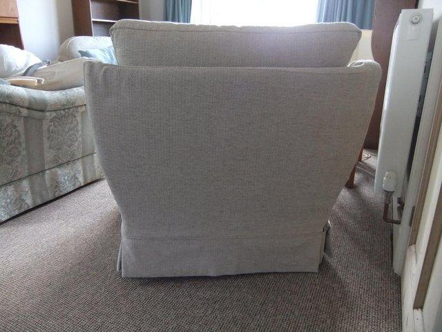 Preview of the first image of Large Armchair Vintage Washable Cover.