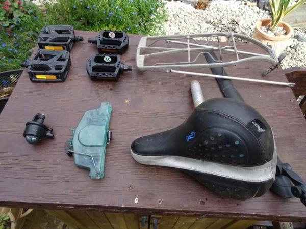 Image 1 of Bicycle accessories and spares bundle