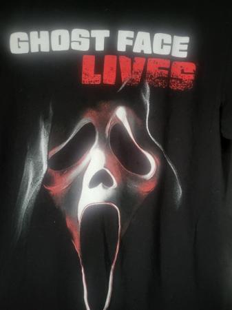 Image 2 of Ghost face t shirt as new see below