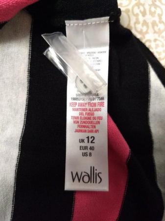 Image 9 of New Wallis Multicoloured Knit Jumper Size 12 Black Pink Grey