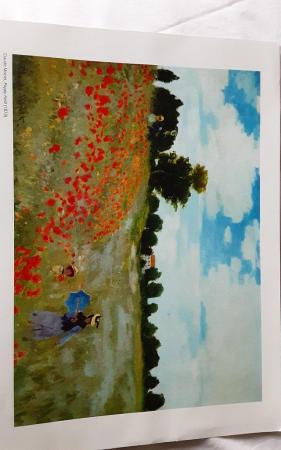 Image 2 of 2 PRINTS POPPY FIELD AND THE POND WITH WATER LILIES BY MONET