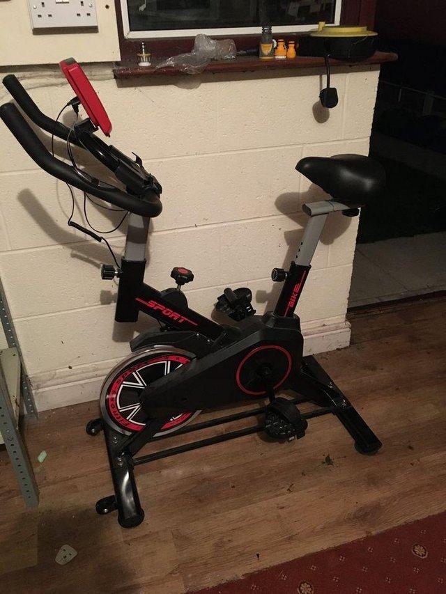 Preview of the first image of Brand new never used Exercise bike.