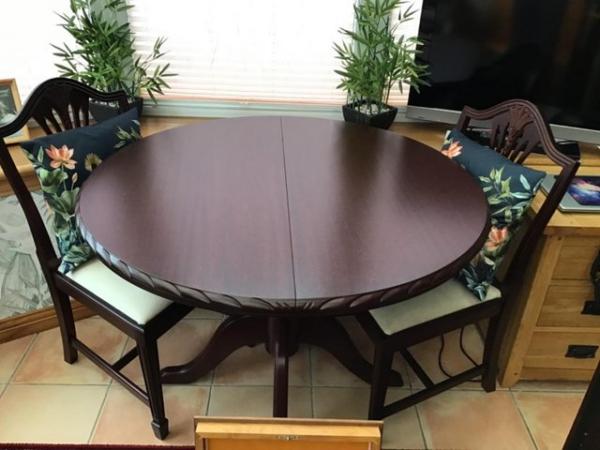 Image 3 of Dining Table and 4 Chairs