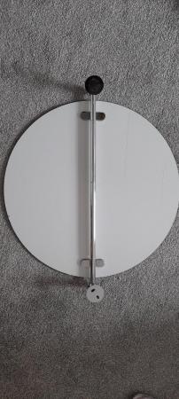 Image 2 of BATHROOM MIRROR BY MILLER ROUND SWIVEL