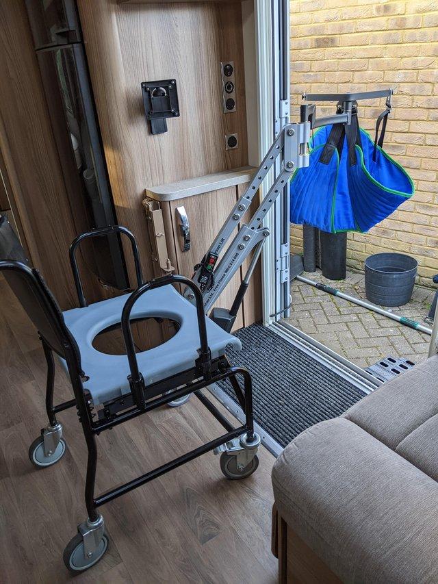 Preview of the first image of Wheelchair accessible touring caravan.