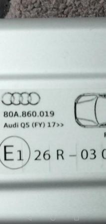 Image 3 of Audi Q5 roof bars GENUINE AUDI