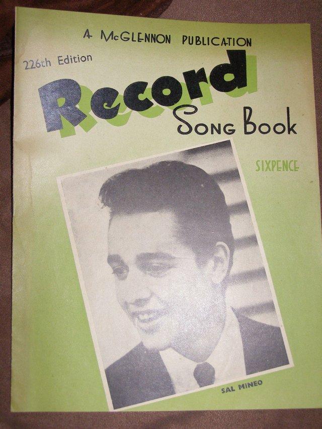 Preview of the first image of McGlennon,s 226th edition Record Song Book (Incl P&P).