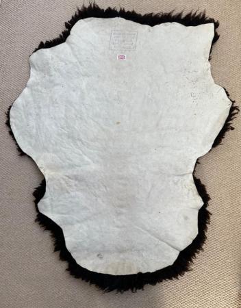 Image 2 of Genuine natural British Jacob sheepskin rug.