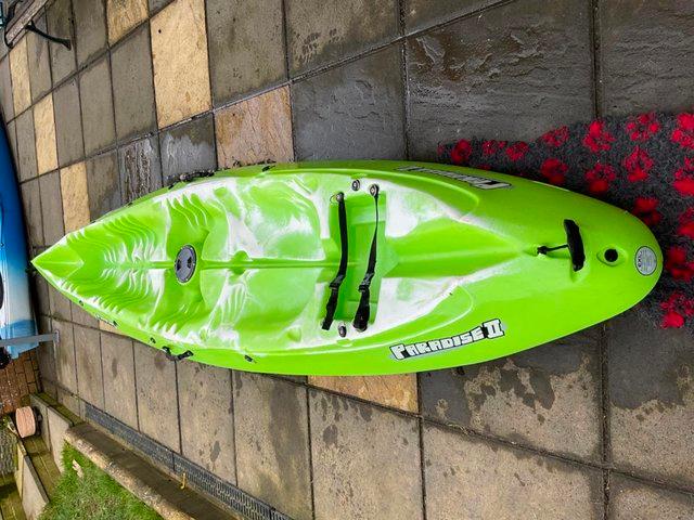 Preview of the first image of Islander Paradise II Kayak. Tandem two seater kayak type can.