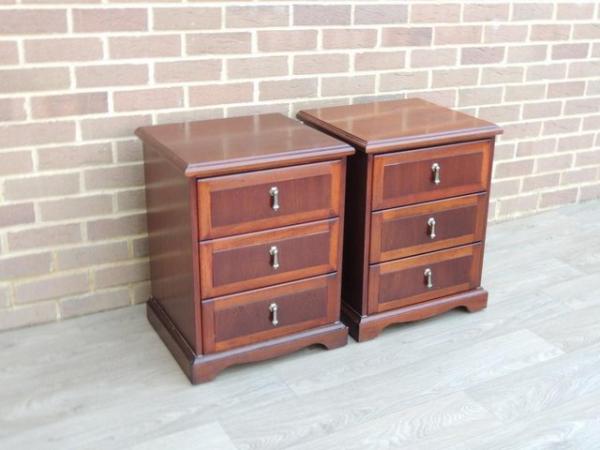 Image 3 of Pair of Meredew Bedside Tables (UK Delivery)