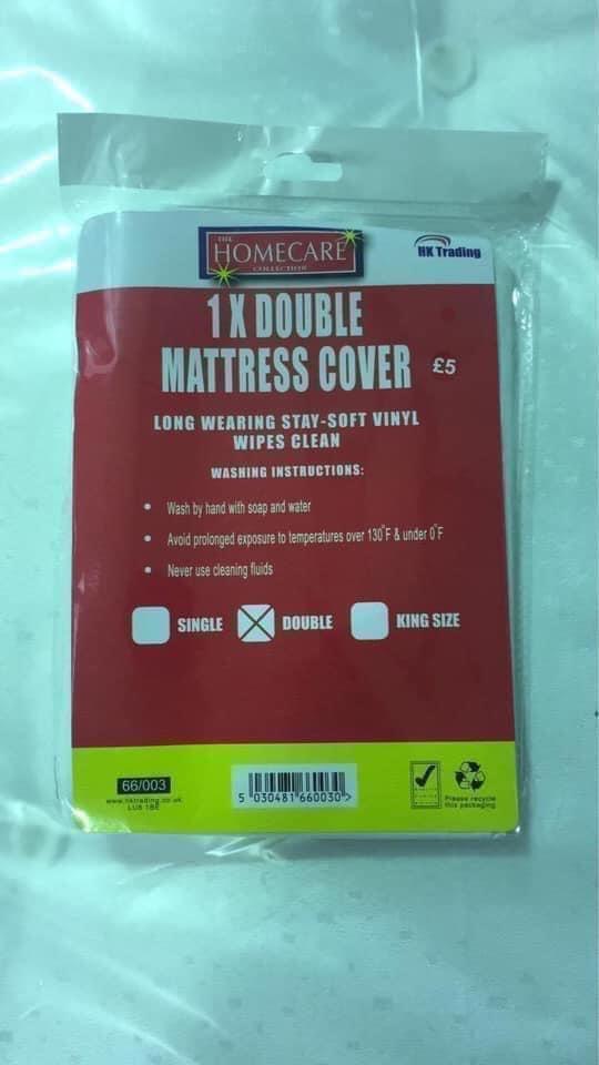 Preview of the first image of Double mattress cover ———————————.