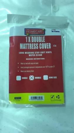Image 1 of Double mattress cover ———————————