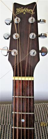 Image 3 of WASHBURN D10Acoustic Guitar. New Quality strings used in S