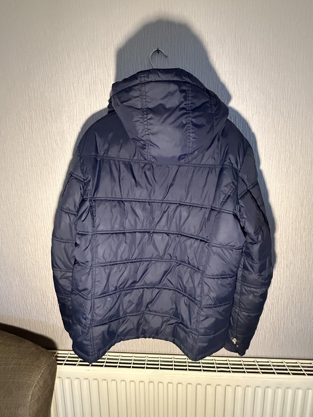 Blue winter bomber jacket For Sale in Tamworth Staffordshire Preloved