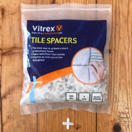 Image 1 of Vitrex 5mm tile spacers, part-pack approx 400.