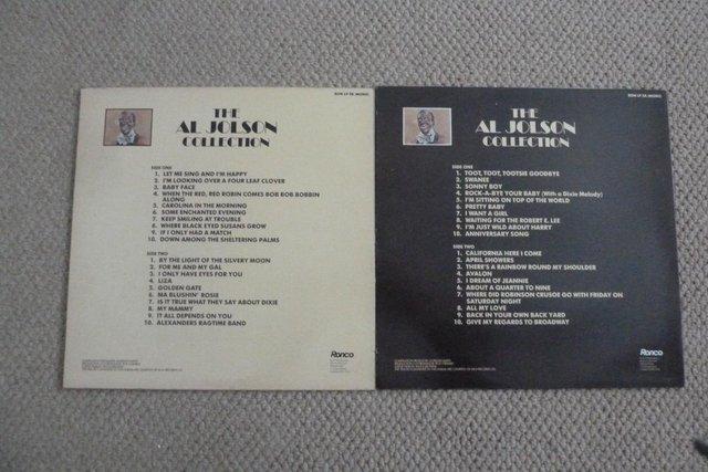 Image 2 of Al Jolson Vinyl Record Collection