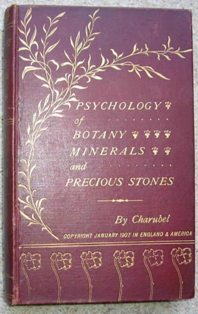 Preview of the first image of Psychology Of Botany, Minerals And Precious Stones - Charube.