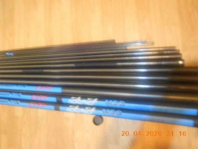 Preview of the first image of 14.5M DAIWA 712 MSG HARRIER MATCHCARP POLE PACKAGE..