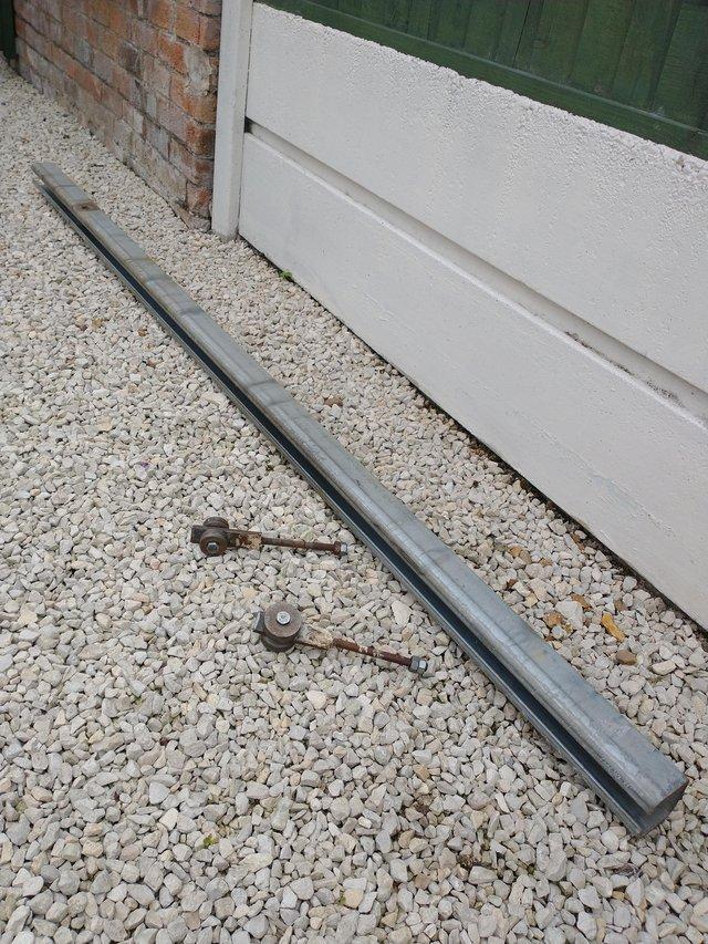 Preview of the first image of HEAVY DUTY GALVANISED SLIDING DOOR TRACK.