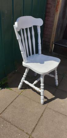 Image 5 of Country style farmhouse dining chairs x 6