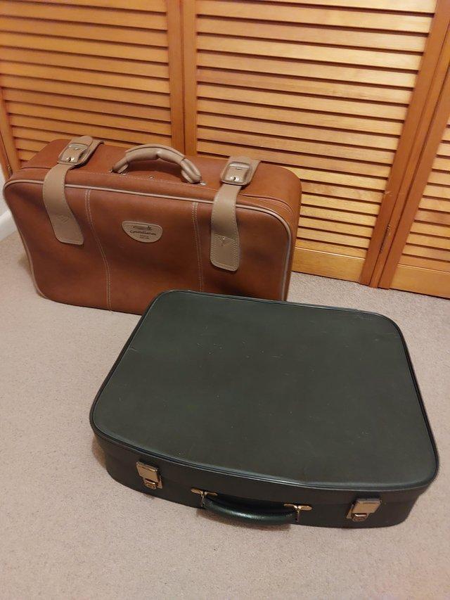 Preview of the first image of Small overnight Suitcases x two..