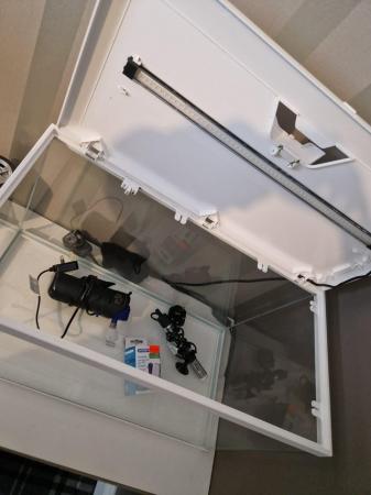 Image 3 of 50L Fish Tank with Led light, filter & heater