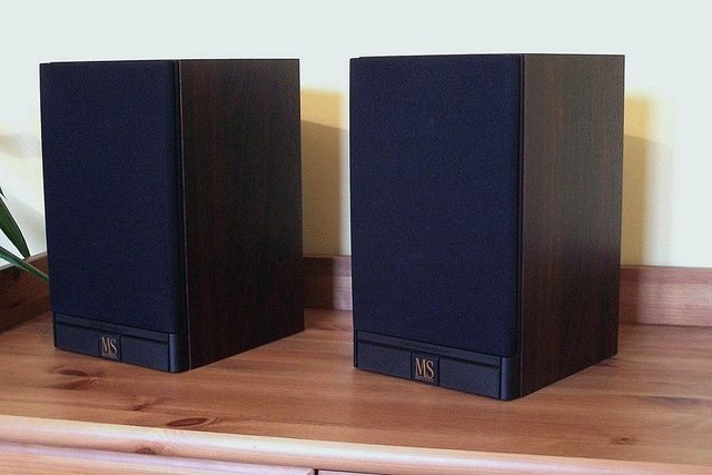 Preview of the first image of Mordant-Short MS10i Hi0Fi Speakers ~ Mint Condition.
