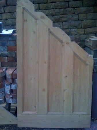 Image 3 of Antique staircase panelling - Victorian pine