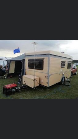 Image 3 of SELLING FOLDING CARAVANlisted on EBAY and has lots of in t