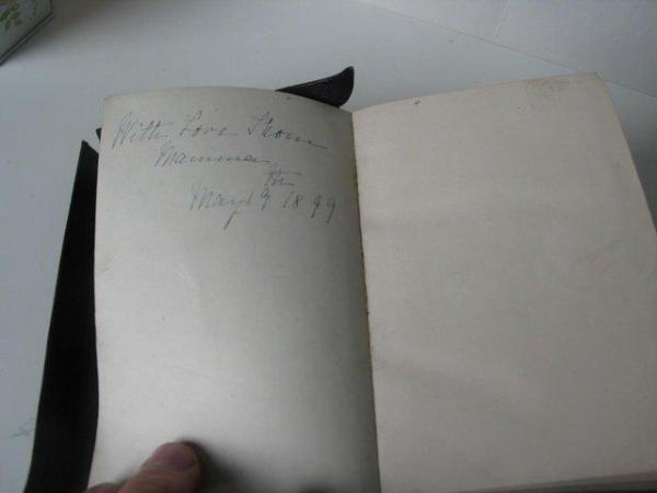 Image 1 of antique Bible 1885 little used