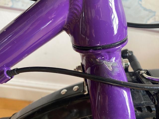 Preview of the first image of Purple Frog 52 Kids Bike.
