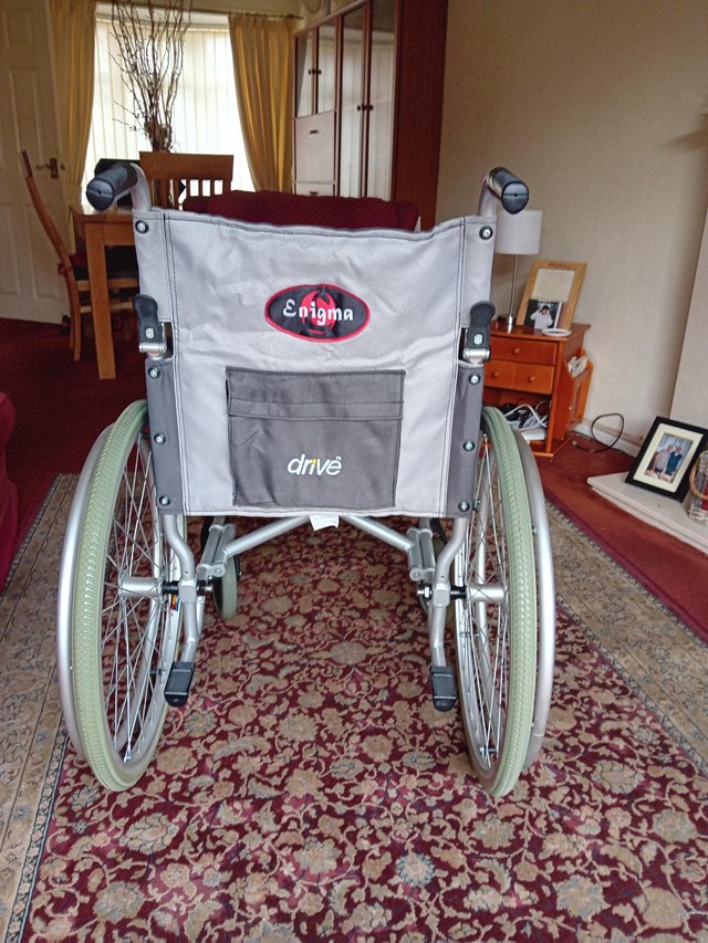 Preview of the first image of Drive lightweight aluminium wheelchair.