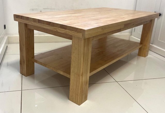 Preview of the first image of Homebase Santiago Coffee Table Solid Wood.