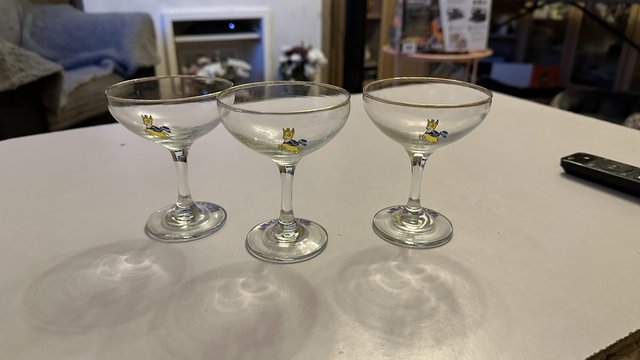 Preview of the first image of 3 x babysham glasses ( used ).