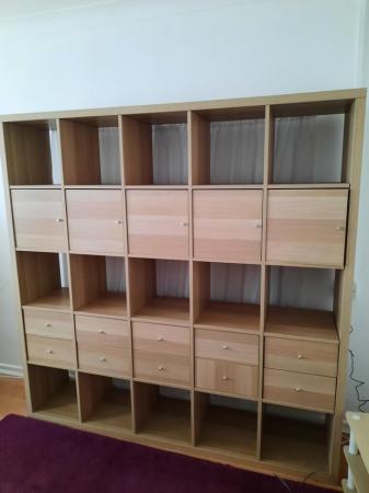 Image 2 of Large space saving oak looking wall unit