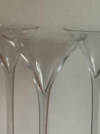 Image 2 of 3 oversized martini glasses for wedding/classic event 40cm