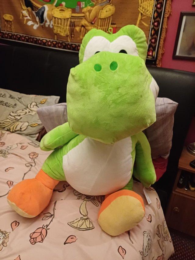 Preview of the first image of Official Yoshi Teddy 95cm new with tag.