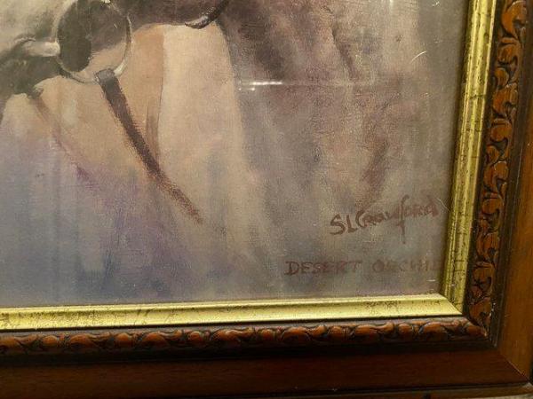Image 2 of Framed picture of famous race horses