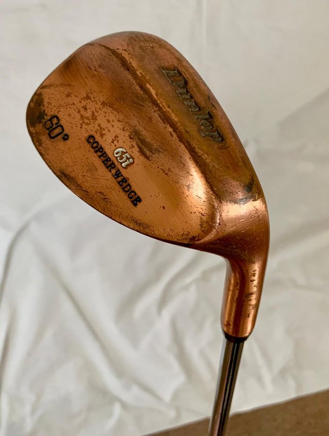 Preview of the first image of DUNLOP Copper Wedge golf club good condition.