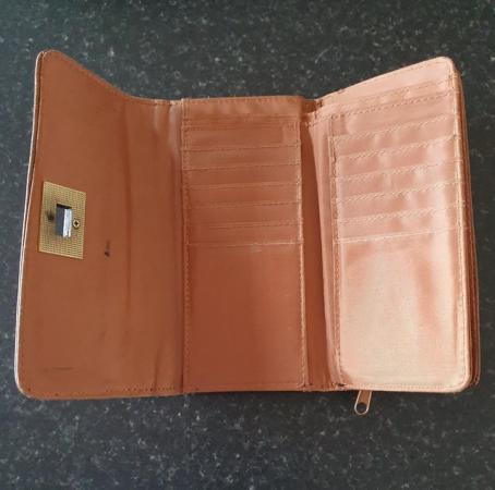 Image 1 of Jane Norman Brown Leather Look Purse