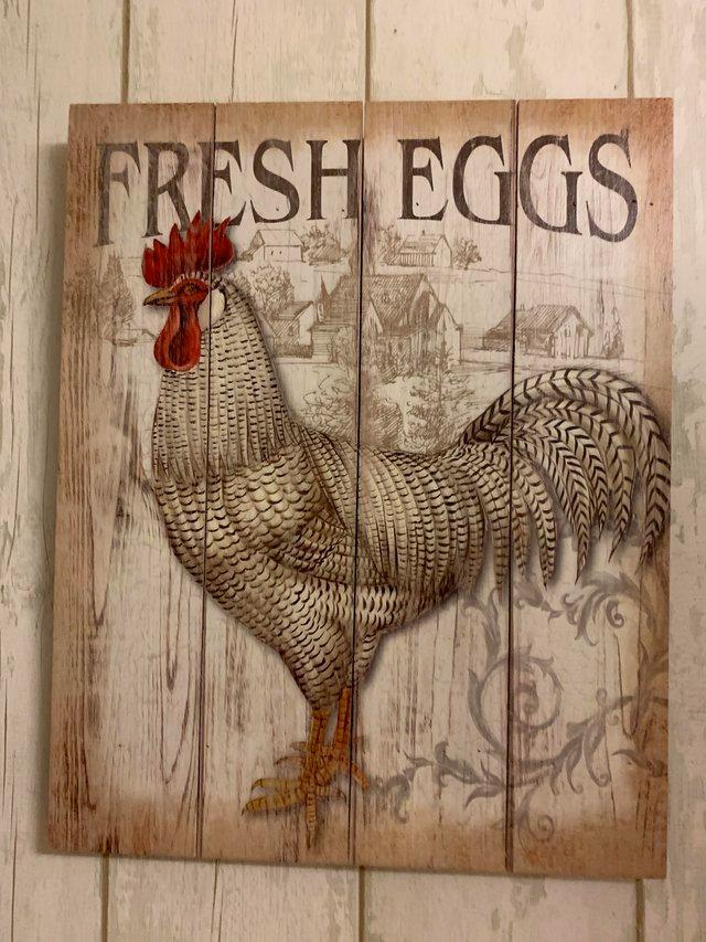 Preview of the first image of Kitchen Vintage Chicken picture.